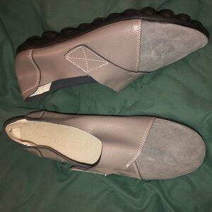 Women's Gray Slip-On Shoes